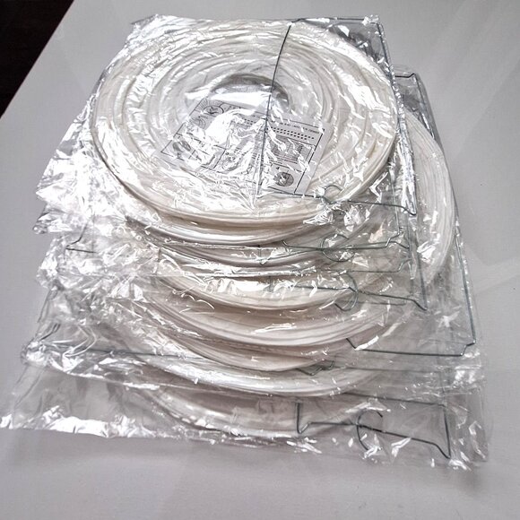 White Paper Lanterns Lot of 12 - Picture 5 of 5